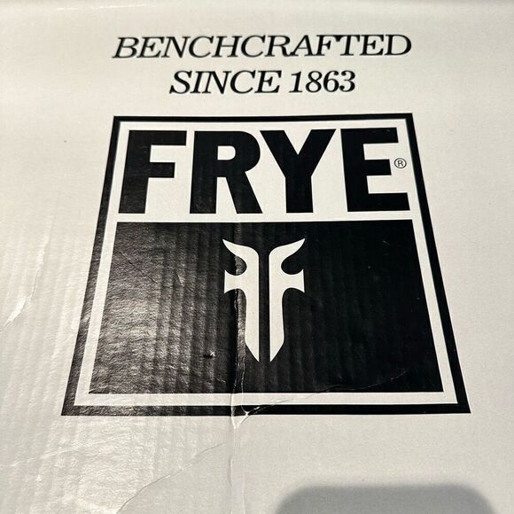 Frye Jane 14L Stitch Pebbled Full Grain Leather Cowboy Boots Redwood Size 6.5M - Picture 6 of 7